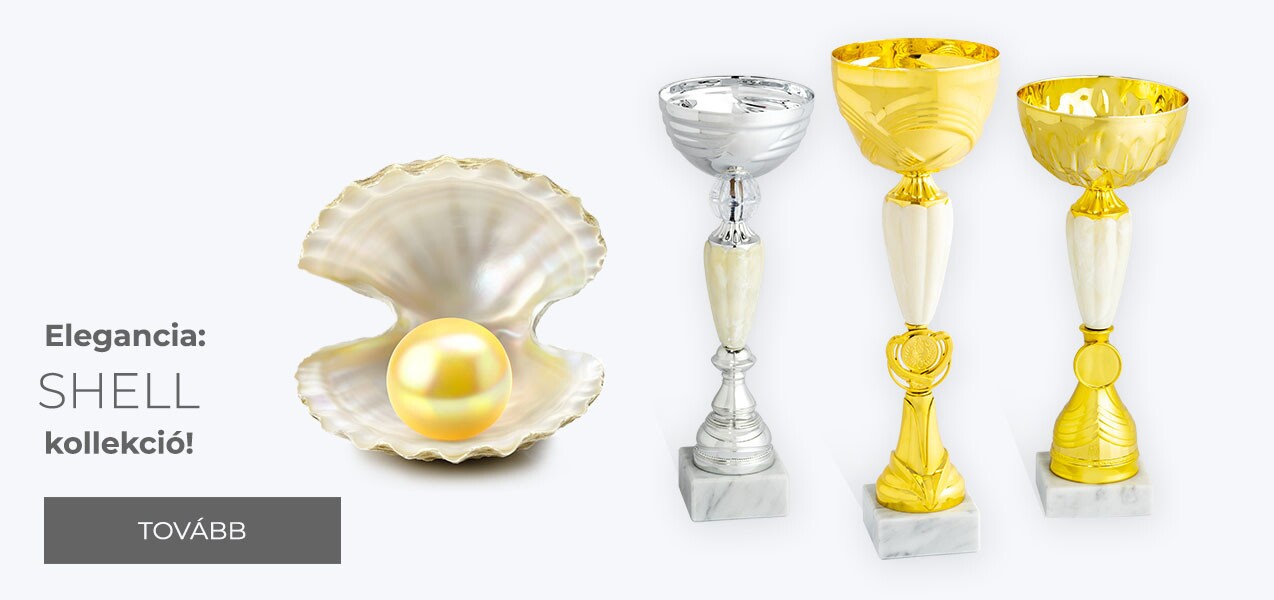 Shell serleg kupa díj trófea
