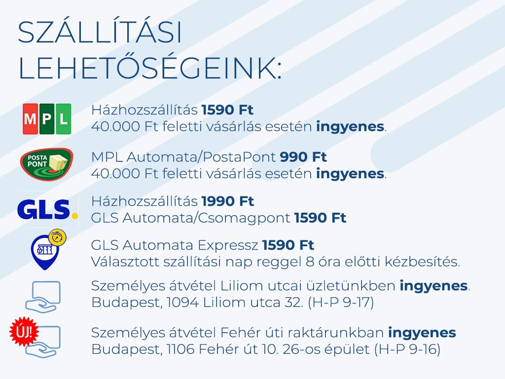 Szállítási lehetőségek és költségek a Noa Serlegnél