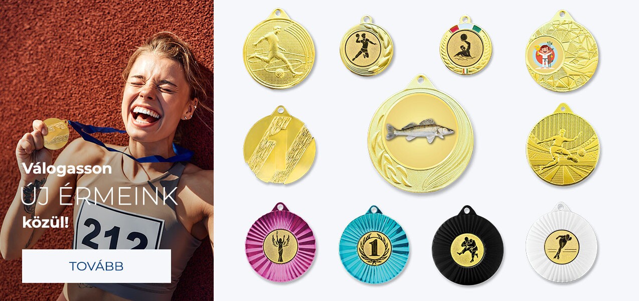 arany ezüst bronz érmek medálok