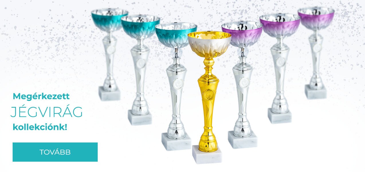 jégvirág serlegek kupák