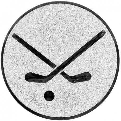 Gyeplabda érembetét ezüst 25 mm