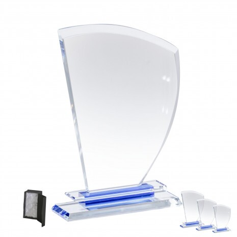 Kristály díj díszdobozzal Bonnie A