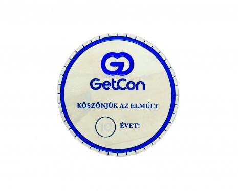 Egyedi zamak coin 40 mm, 1 színnel festve