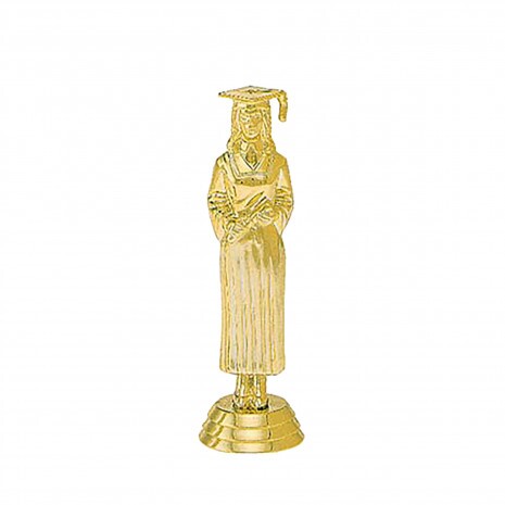 Tanuló (női) arany figura