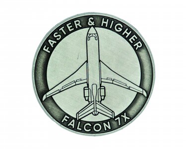 Egyedi zamak coin 60 mm, festés nélkül