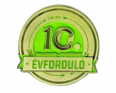 Egyedi zamak coin 70 mm, 1 színnel festve