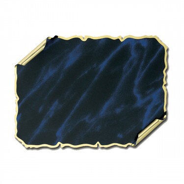 Gravírozható kék plakettlap 13x8,5 cm