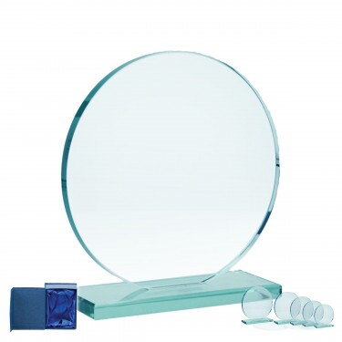 Üveg díj díszdobozban Angelika A