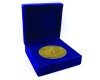 Egyedi zamak coin 50 mm, festés nélkül