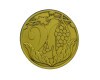 Egyedi zamak coin 50 mm, festés nélkül