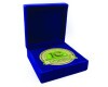 Egyedi zamak coin 70 mm, 1 színnel festve